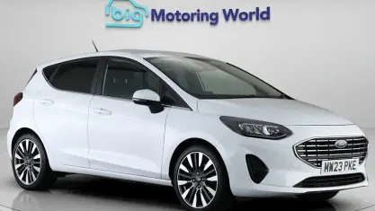 Used Ford Fiesta Titanium X 125 HP (91 kW) 2023 White Hatchback