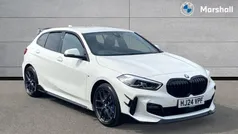 Alpine white Used 2024 BMW 118 M Sport Hatchback | £26,135 (Fair price)