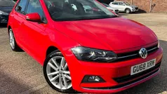 Red Used 2018 VW Polo SEL Hatchback | £11,871 (Fair price)