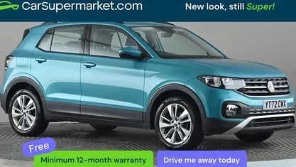 Usado VW T-Cross SE 110 HP (80 kW) 2022 Turquesa SUV