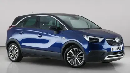 Used Vauxhall Crossland X S 83 HP (61 kW) 2020 Blue SUV
