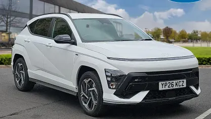 Used Hyundai Kona N Line 138 HP (101 kW) 2026 White SUV