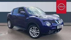 Blue Used 2018 Nissan Juke N-Connecta SUV | £9,557 (Fair price)