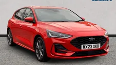 Red Used 2023 Ford Focus ST-Line Hatchback | £15,299 (Fair price)