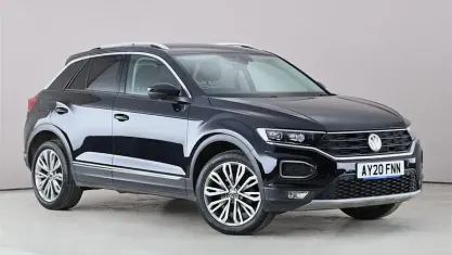 Used VW T-Roc SEL 150 HP (110 kW) 2020 Black SUV