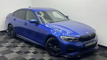 Used BMW 330e M Sport 292 HP (214 kW) 2020 Blue Sedan