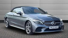 Grey Used 2022 Mercedes C300 AMG line Cabriolet | £28,990 (Fair price)