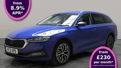 Blue Used 2021 Skoda Octavia SE L Estate | £15,558 (Fair price)