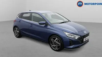 Begagnad Hyundai i20 Premium 101 HK (74 kW) 2025 Blå Halvkombi