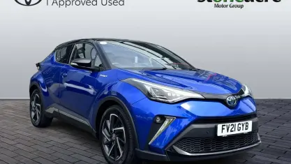 Used Toyota C-HR 184 HP (135 kW) 2021 Blue SUV