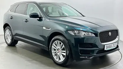 Used Jaguar F-Pace Portfolio 180 HP (132 kW) 2016 Green SUV