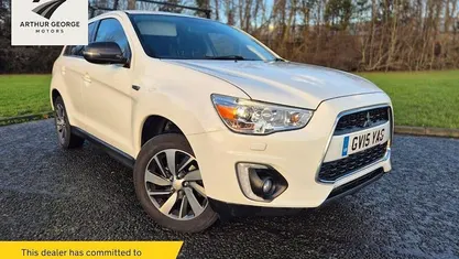 White Used 2015 Mitsubishi ASX SUV | £4,490 (Good price)
