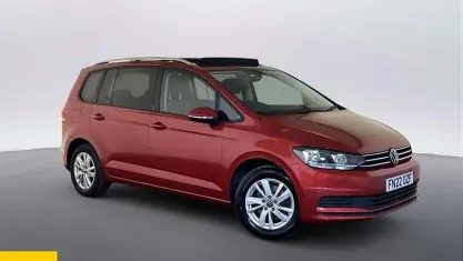 Used VW Touran Family 150 HP (110 kW) 2022 Red MPV
