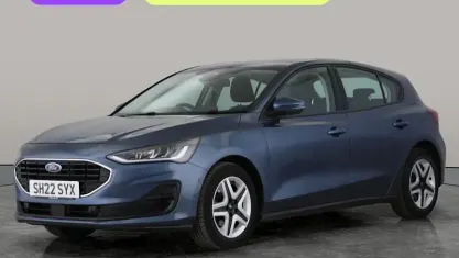 Used Ford Focus Trend 125 HP (91 kW) 2022 Blue Hatchback