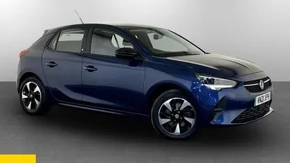 Used Vauxhall Corsa-e 100 kW (136 HP) 2021 Blue Hatchback
