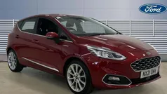 Red Used 2021 Ford Fiesta Vignale Hatchback | £12,653 (Fair price)
