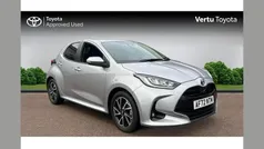 Silver Used 2022 Toyota Yaris Hybrid Design Hatchback | £17,699 (Fair price)