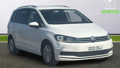 Used VW Touran SE 150 HP (110 kW) 2021 White MPV
