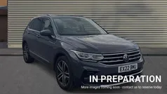 Dolphin grey metallic Used 2022 VW Tiguan Elegance SUV | £25,483 (Fair price)