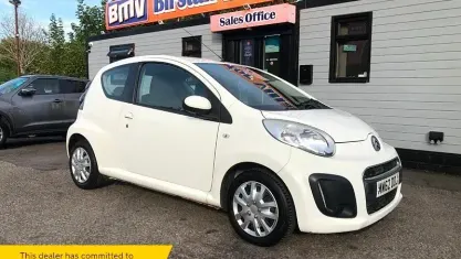 Used Citroën C1 VTR Sport 68 HP (50 kW) 2012 White Hatchback