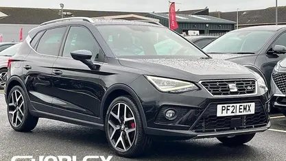 Used Seat Arona FR 110 HP (80 kW) 2021 Black SUV