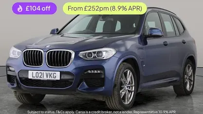 Blue Used 2021 BMW X3 M Sport SUV | £18,982 (Super price)