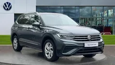 Platinum grey metallic Used 2022 VW Tiguan Allspace Life SUV | £24,206 (Good price)