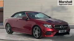 Red Used 2018 Mercedes E220 AMG Line Premium Cabriolet | £22,065 (Fair price)