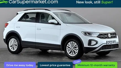 Used VW T-Roc Life 150 HP (110 kW) 2023 White SUV