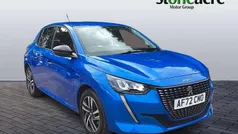 Blue Used 2022 Peugeot 208 Allure+ Hatchback | £13,995 (Fair price)