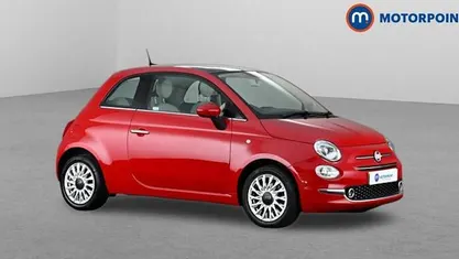 Used Fiat 500 Lounge 69 HP (50 kW) 2018 Red Hatchback