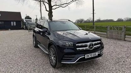 Used Mercedes GLS400 AMG Line Premium 330 HP (242 kW) 2020 Blue SUV
