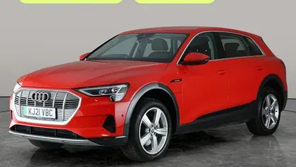 Used Audi e-tron Design 230 kW (313 HP) 2021 Red SUV
