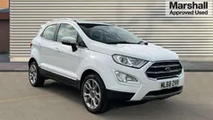 White Used 2018 Ford Ecosport Titanium SUV | £9,250 (Fair price)