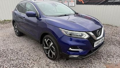 Usado Nissan Qashqai Tekna 140 HP (102 kW) 2020 Azul SUV
