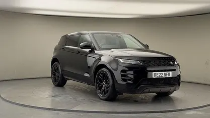 Used Land Rover Range Rover evoque SE Dynamic 207 HP (152 kW) 2022 Santorini black SUV