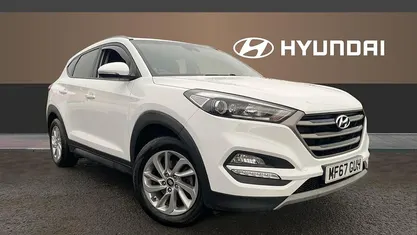 White Used 2017 Hyundai Tucson SE SUV | £8,840 (Good price)