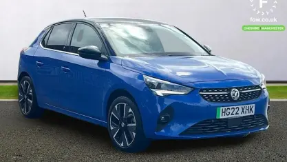 Używany Vauxhall Corsa-e Elite 100 kW (136 KM) 2022 Niebieski Hatchback