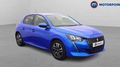 Used Peugeot 208 Allure Premium 102 HP (75 kW) 2021 Blue Hatchback