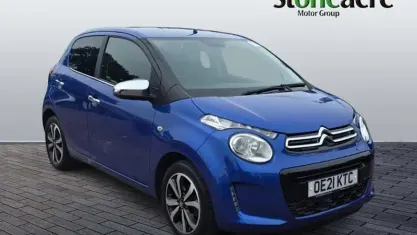Used Citroën C1 Shine 72 HP (52 kW) 2021 Blue Hatchback