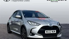 Silver Used 2022 Toyota Yaris Hybrid Design Hatchback | £17,000 (Fair price)