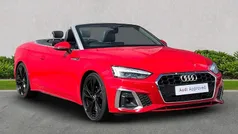 Red Used 2022 Audi A5 Cabriolet Comfort Cabriolet | £29,897 (Fair price)
