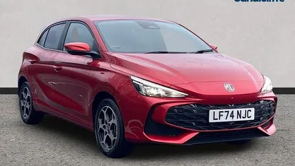 Tri coat dynamic red Used 2024 MG MG3 Trophy Hatchback | £14,467 (Fair price)