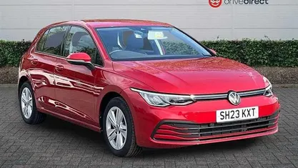 Red Used 2023 VW Golf VIII Life Hatchback | £19,988 (Fair price)