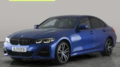 Blue Used 2021 BMW 330e M Sport Sedan | £22,524 (Fair price)