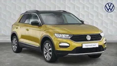 Yellow Used 2019 VW T-Roc Design SUV | £13,403 (Fair price)