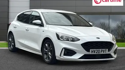 Used Ford Focus ST-Line 150 HP (110 kW) 2020 White Hatchback