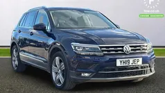 Blue Used 2019 VW Tiguan SEL SUV | £17,099 (Fair price)