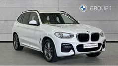 White Used 2021 BMW X3 M Sport SUV | £32,990 (Fair price)