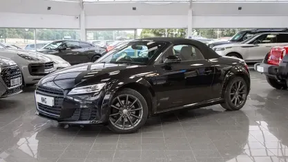 Used Audi TT Roadster Sport 184 HP (135 kW) 2017 Black Cabriolet